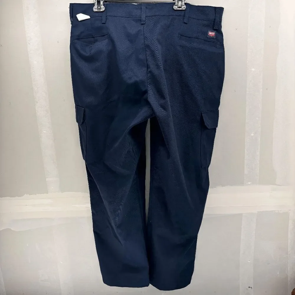 Vintage Red Kap Cargo Dark Navy Work‎ Pants Size 40x29 Grunge Skating Street EUC
